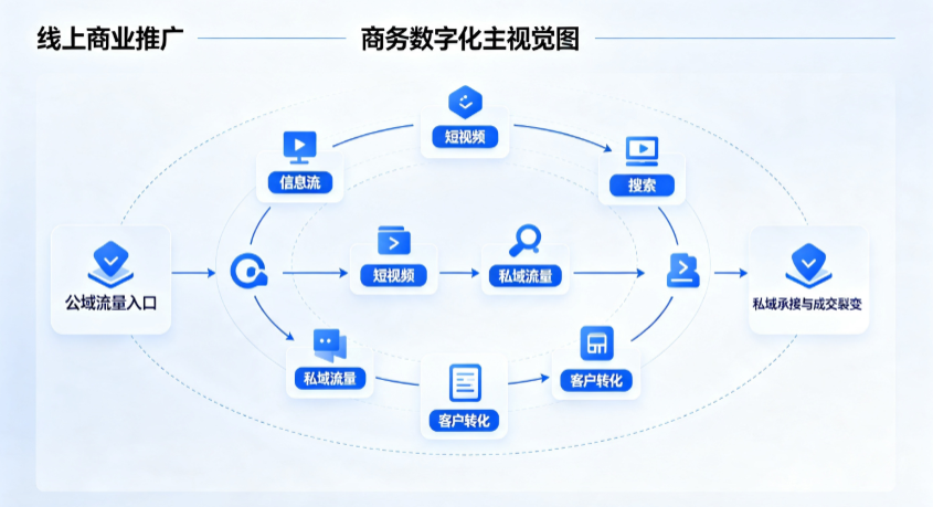 徐州线上商业推广怎么做？全域流量闭环搭建与低成本转化实战指南